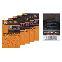 Guru Super Fine Pole Special Barbed Spade End Hooks